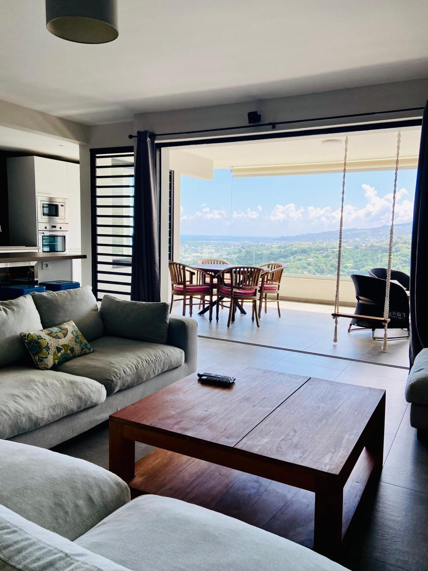 Meherio - Bel Appartement vue mer à TAHITI Papeete  Buitenkant foto