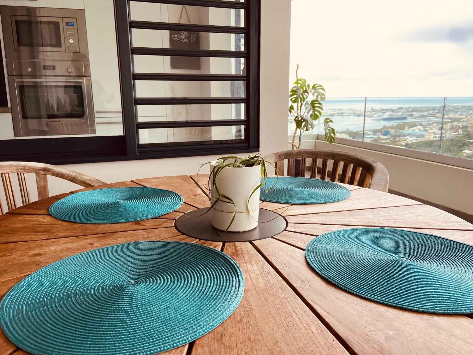 Meherio - Bel Appartement vue mer à TAHITI Papeete  Buitenkant foto